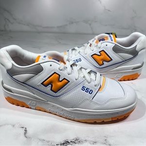 New Balance 550 Lakers Pack Leather Sneakers